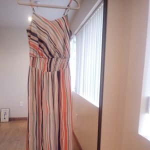 Fire Los Angeles pants jumpsuit, one piece tank.